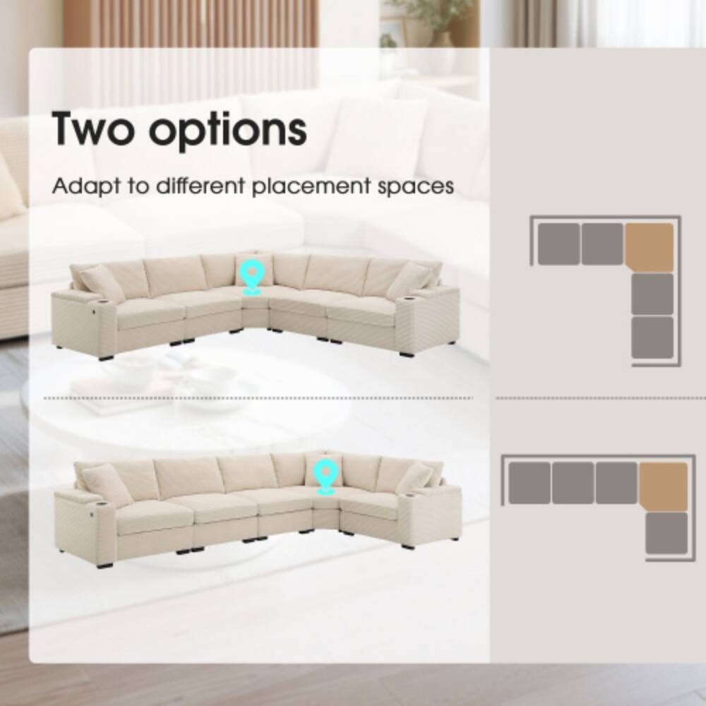 Two options  
Adapt to different placement spaces