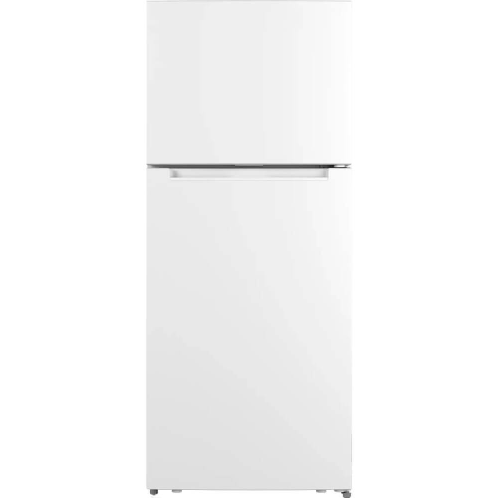 Front. Element - Element ENR18TFGCW 17.6 Cu. Ft. White Top Freezer Refrigerator - White.
