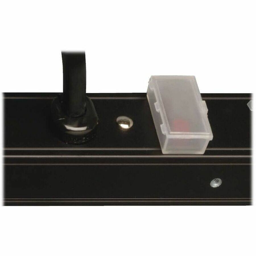 Alt View 3. Tripp Lite - Tripp Lite by Eaton PDU 2kW 100-127V Single-Phase Basic PDU - 36 NEMA 5-15/20R Outlets L5-20P Input (5-20P Adapter) 15 - Black.