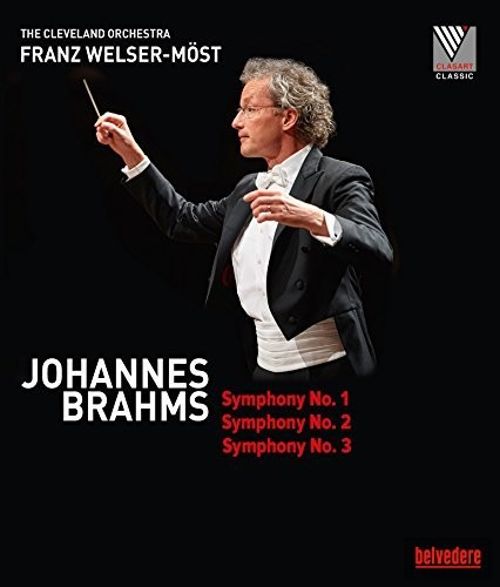 Johannes Brahms: Symphonies Nos. 1, 2 & 3 [Video] [Blu-Ray Disc]