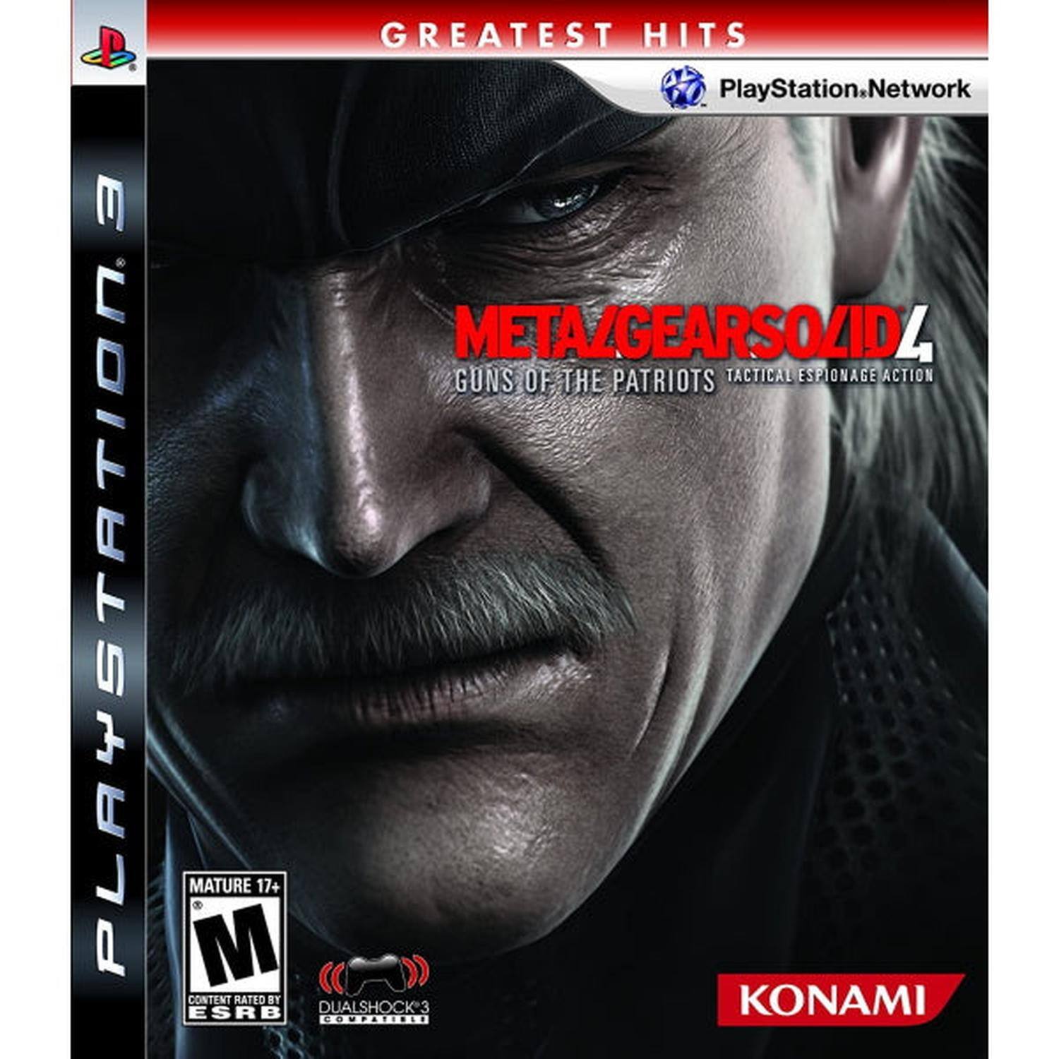 Photos - Game Konami Metal Gear Solid 4: Guns of the Patriots  - PlayStation 3 [PlayStation 3]