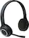 Angle. Logitech - H600 RF Wireless On-Ear Headset - Black.