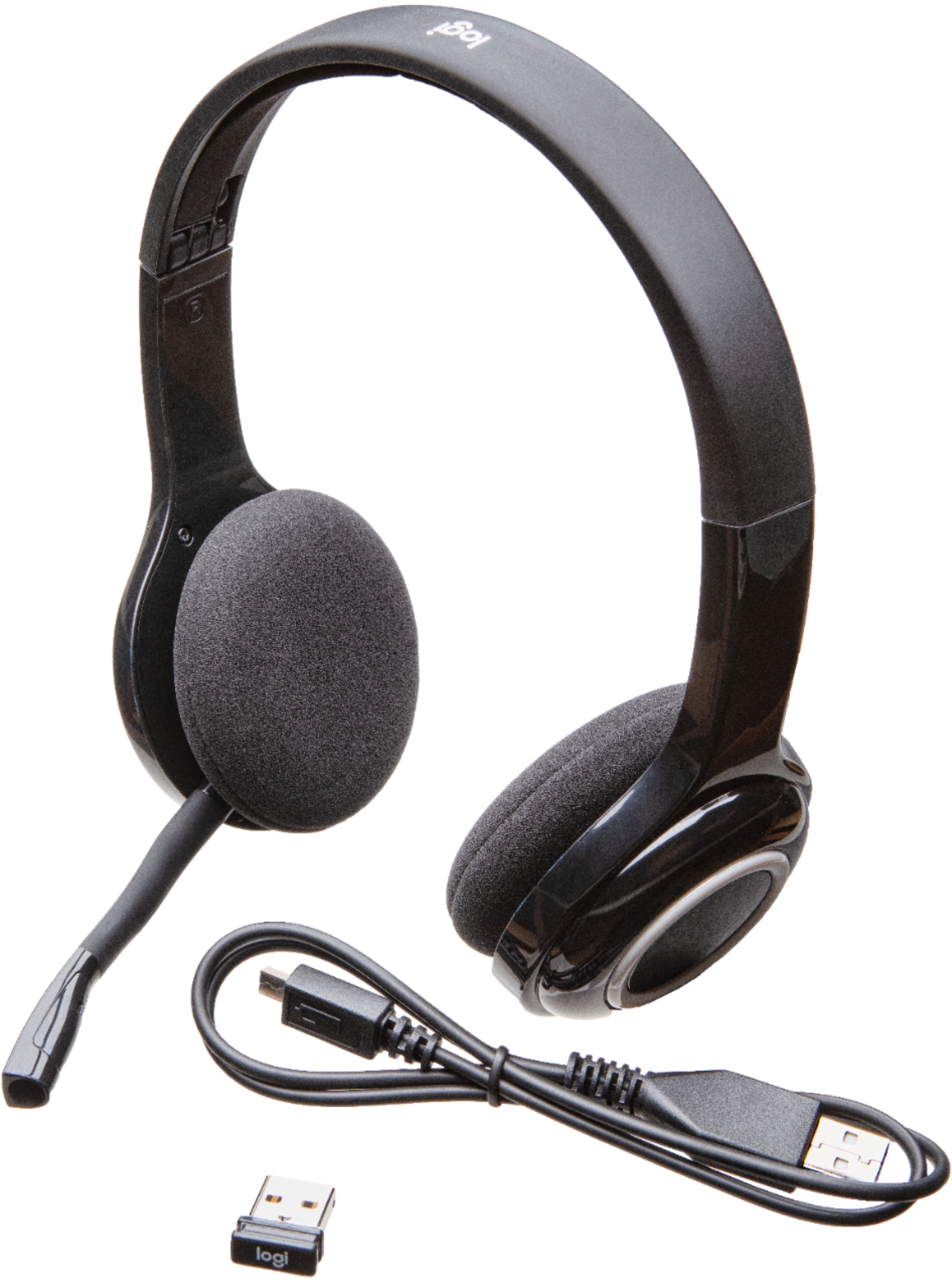 blød Studiet klatre Best Buy: Logitech H600 RF Wireless On-Ear Headset Black 981-000341