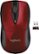 Front Zoom. Logitech - M525 Wireless Mouse - Red.
