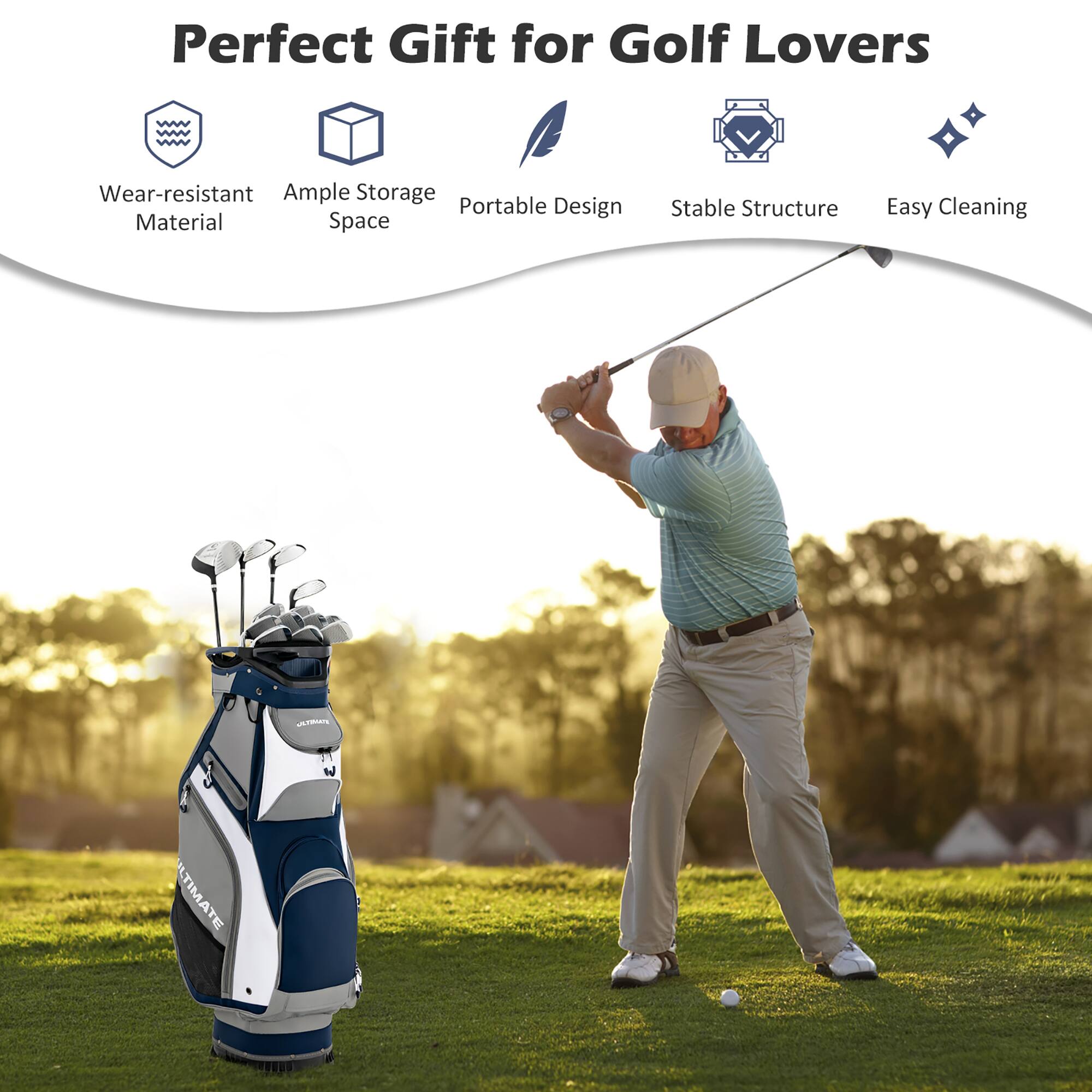 Perfect Gift for Golf Lovers

- Wear-resistant Material
- Ample Storage Space
- Portable Design
- Stable Structure
- Easy Cleaning