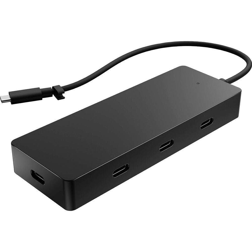 Alt View 6. HP - SmartBuy 4K USB-C Multiport Hub 6G843AA#ABA.