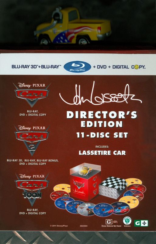 

Cars Director's Edition [11 Discs] [Includes Digital Copy] [With Die-Cast Car] [Blu-ray/DVD]