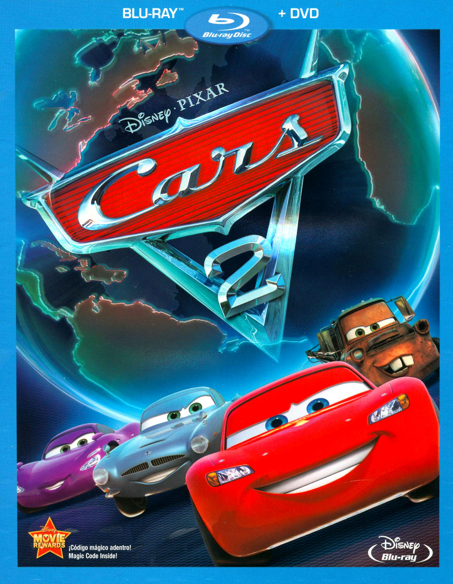 Best Buy Cars 2 2 Discs Spanish Blu Ray Dvd 11