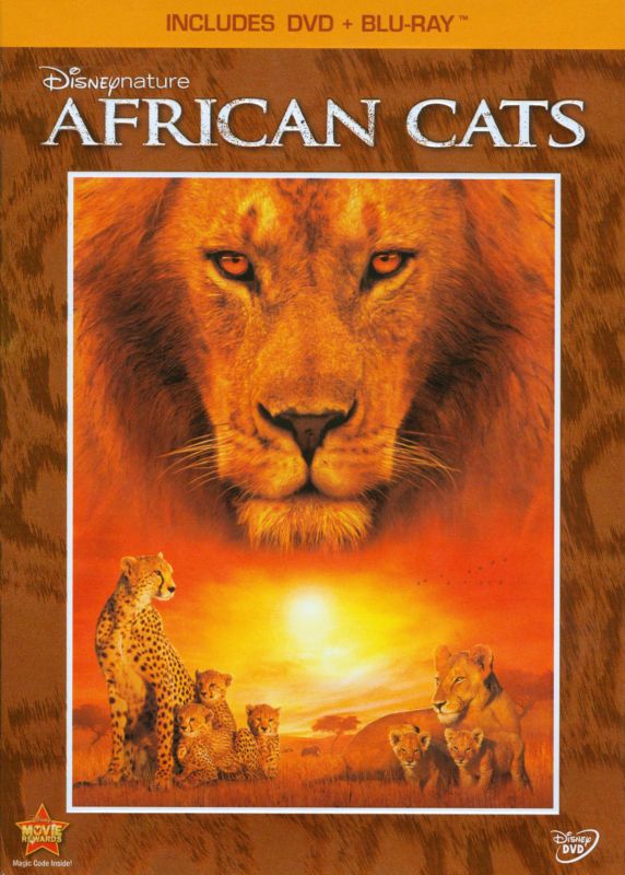  Disneynature: African Cats [2 Discs] [DVD/Blu-ray] [Blu-ray/DVD] [2011]