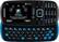 Front Standard. Samsung - T479 Gravity 3 Blue Mobile Phone (Unlocked) - Black/Blue.