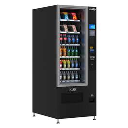 Koolmore - Refrigerated Snack and Drink Vending Machine with 36 Slots and Bill acceptor (KM-VMR-30-B) - Black
