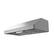 Angle. Zephyr - Tempest I 42 in. 650 CFM Under Cabinet Mount Range Hood with LED Light - Stainless Steel.