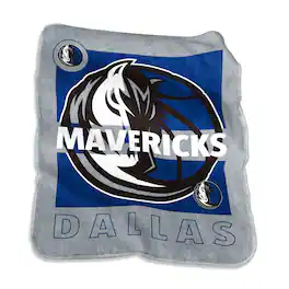 Logo Brands - Dallas Mavericks 50" x 60" Raschel Blanket - Multicolor