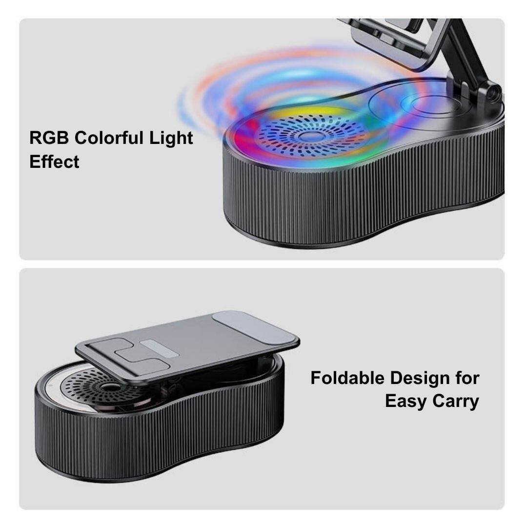 RGB Colorful Light Effect

Foldable Design for Easy Carry