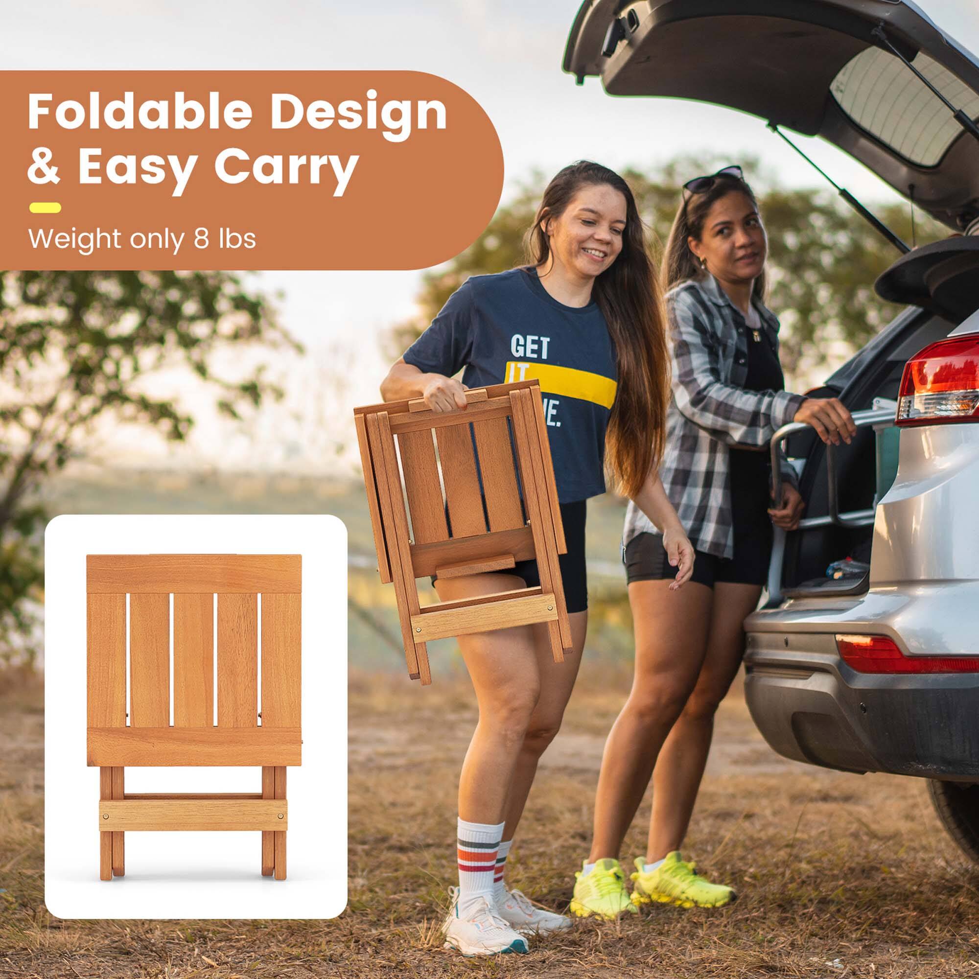 Foldable Design & Easy Carry - Weight only 8 lbs GET IT EASY