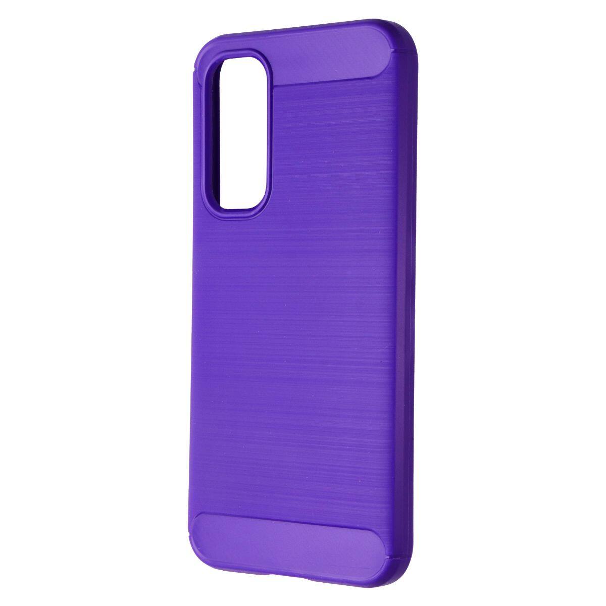 Front. PowerLab - PowerLab FormFlex Series Case for Samsung Galaxy A54 5G - Purple - Purple.