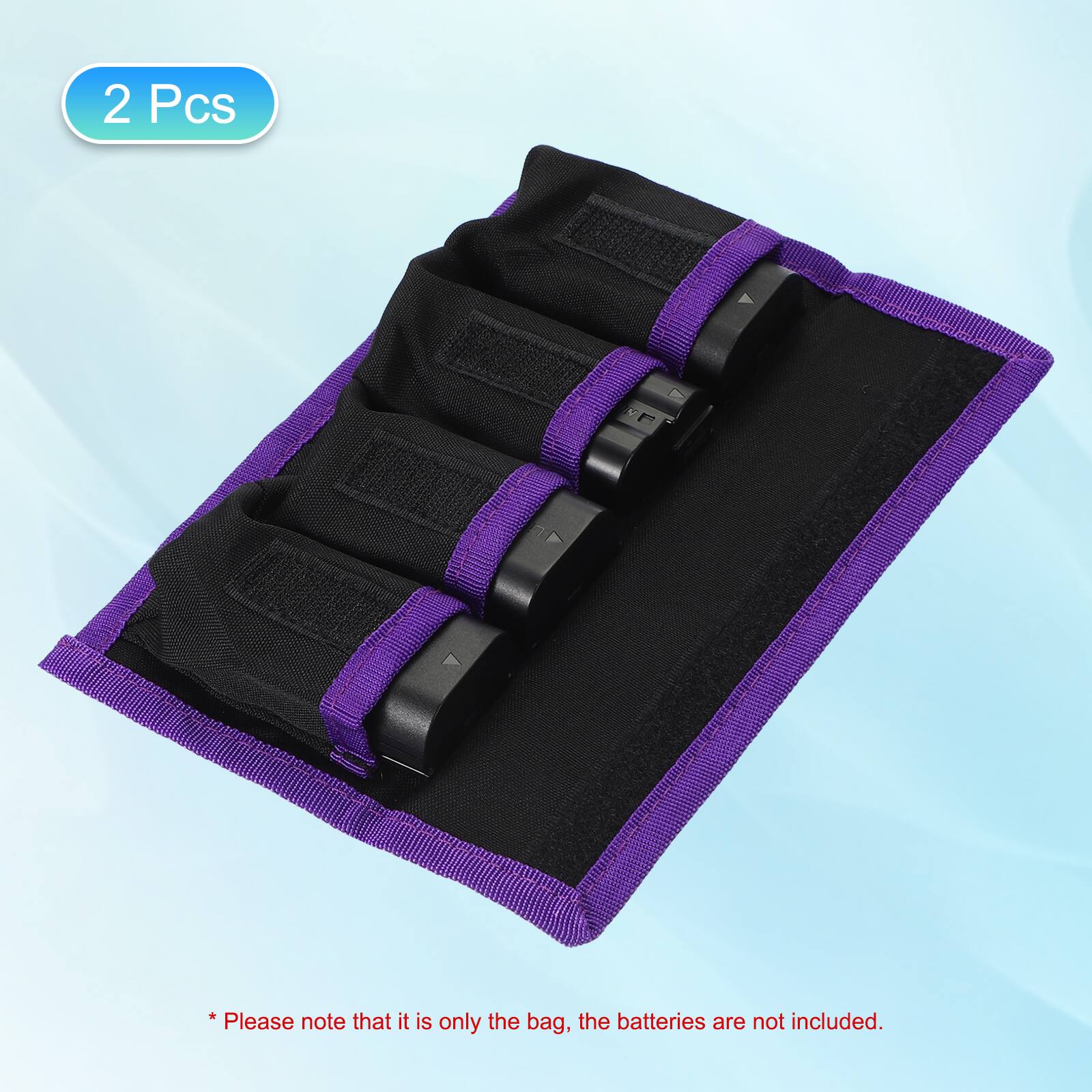 2 Pcs

*Please note that it is only the bag, the batteries are not included.