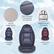 100% ultra-plush, incomparably soft polyester
Non-slip rubber bottom
Straps for secure attachment to any seat
6 massage nodes
Heat on back & seat