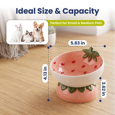 Ideal Size & Capacity  
Perfect for Small & Medium Pets  
5.83 in  
4.13 in  
3.62 in