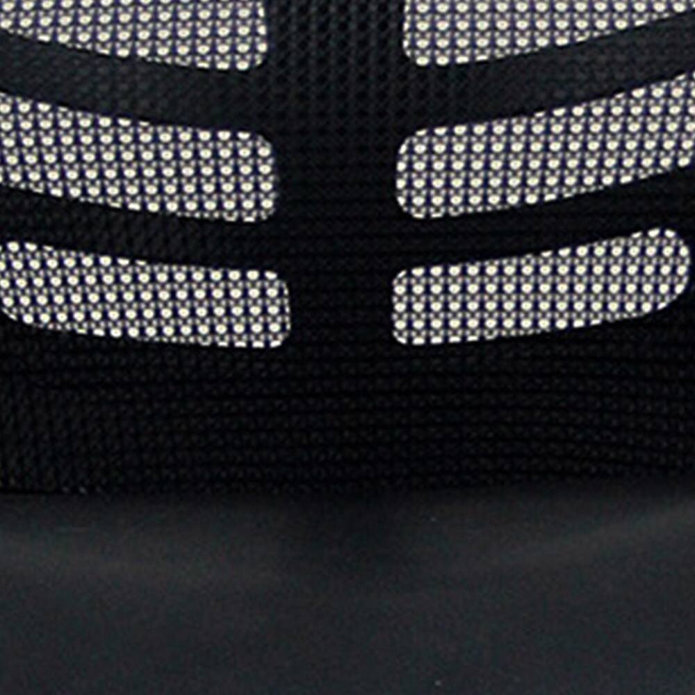 Alt View 3. Forest'nSky - Techni Mobili Modern Mesh Office Chair, Mid-Back with Adjustable Arms, Black - Black.