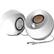Alt View 3. Creative Labs - Creative Pebble 2.0 Speaker System - 4.40 W RMS - White - 100 Hz to 17 kHz - White.