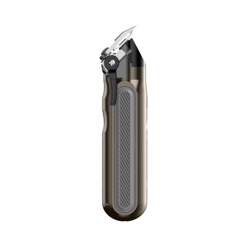 Left. StyleCraft - Ace Cordless Clipper USB-C Rechargeable - Gray.