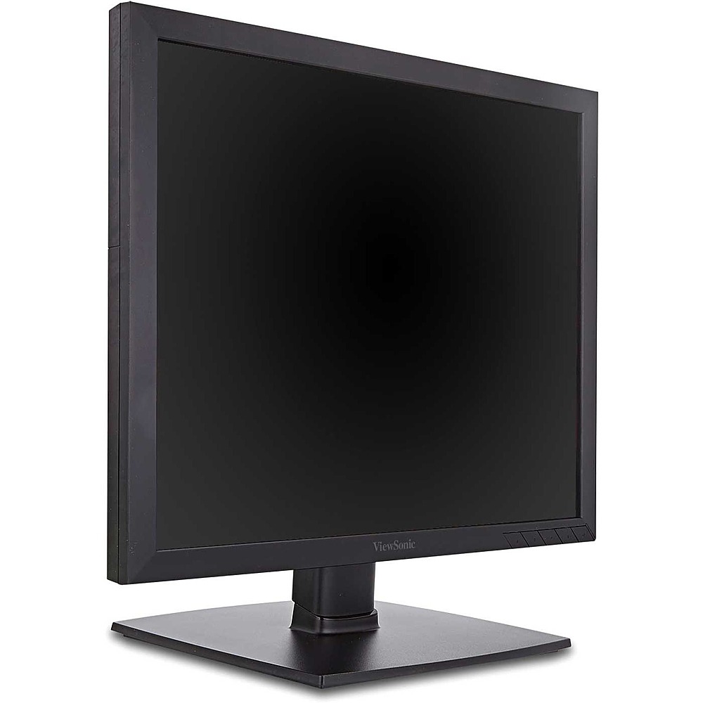 Back View: ViewSonic - 23.6" LED HD Monitor (DVI, DisplayPort, HDMI, VGA) - Black