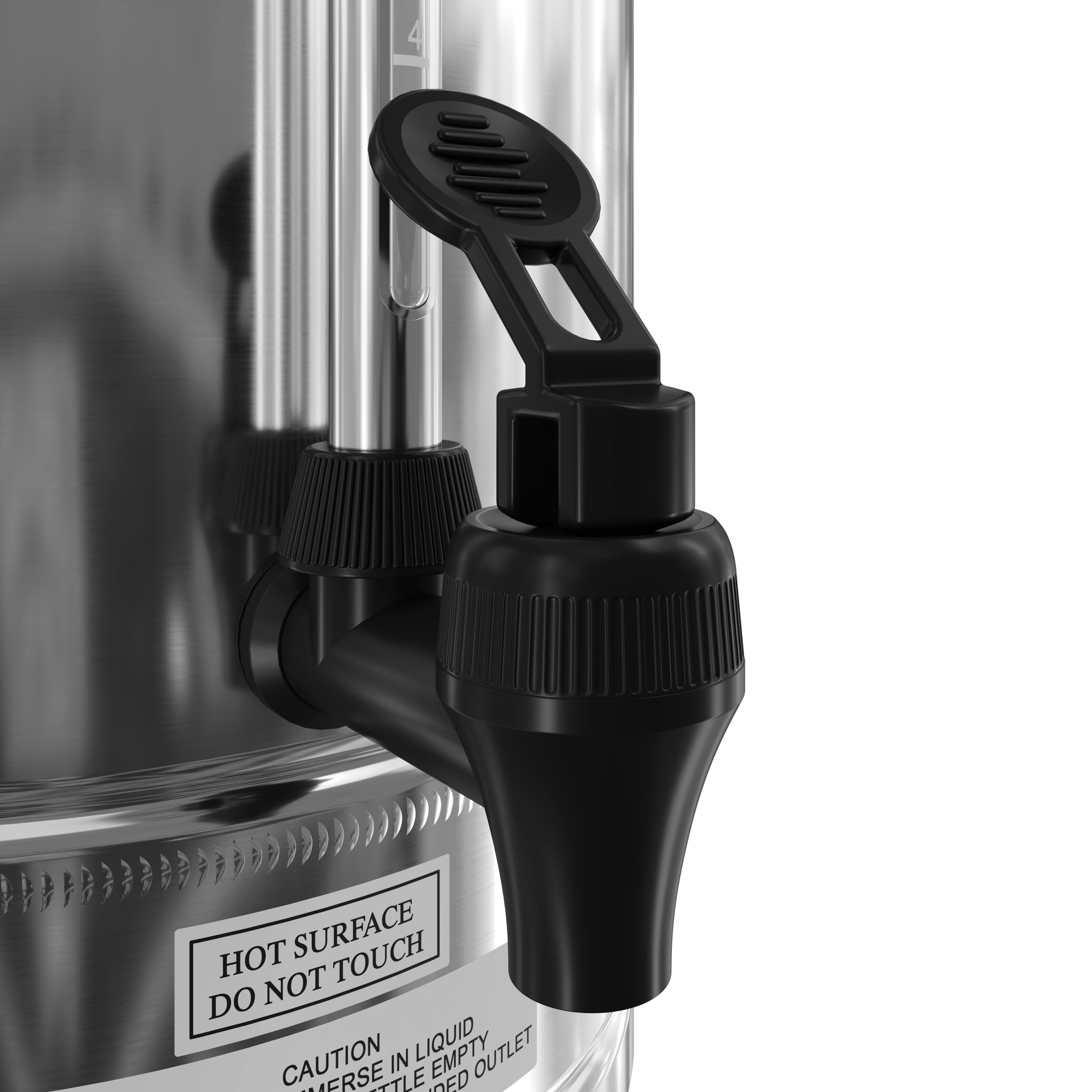 HOT SURFACE  
DO NOT TOUCH  

CAUTION  
DO NOT MERSE IN LIQUID  
EMPTY OUTLET