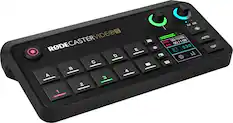 RODECASTER VIDEO 6
A B C D E
1 2 3 4
AUTO REC (()) 00:15:03 AUTO 00:11:06 2.0 CUT 1