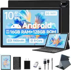 10" 1280x800 IPS
5G WiFi
Android
16GB RAM + 128GB ROM
7000mAh
8-Core