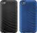 Front Standard. Belkin - Essential 023 Grip Case for 4th-Generation Apple® iPod® touch (2-Pack) - Black/Blue.