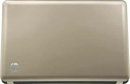 Front Standard. HP - Pavilion Laptop / AMD A-Series Processor / 14" Display / 4GB Memory / 320GB Hard Drive - Pewter.