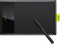Front Standard. Wacom - Bamboo Connect Pen and Tablet - Black/Green.