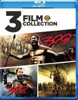 300/300: Rise of an Empire/Troy [Blu-ray] [3 Discs] - Front_Original