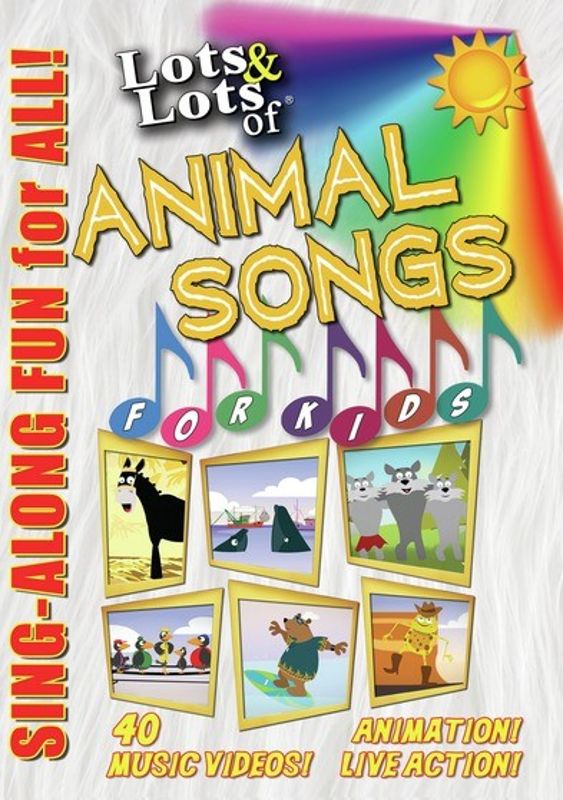 Lots & Lots of Animal Stories for Kids!: Sing Along Fun for All [DVD] -  Best Buy
