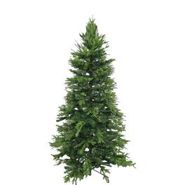 Sunnydaze - Slim and Stately Indoor Unlit Artificial Christmas Tree - 6 ft - Green
