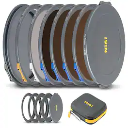 NiSi - JetMag Pro 82MAG Cinema Magnetic Filter Kit with 4x Adapter Rings