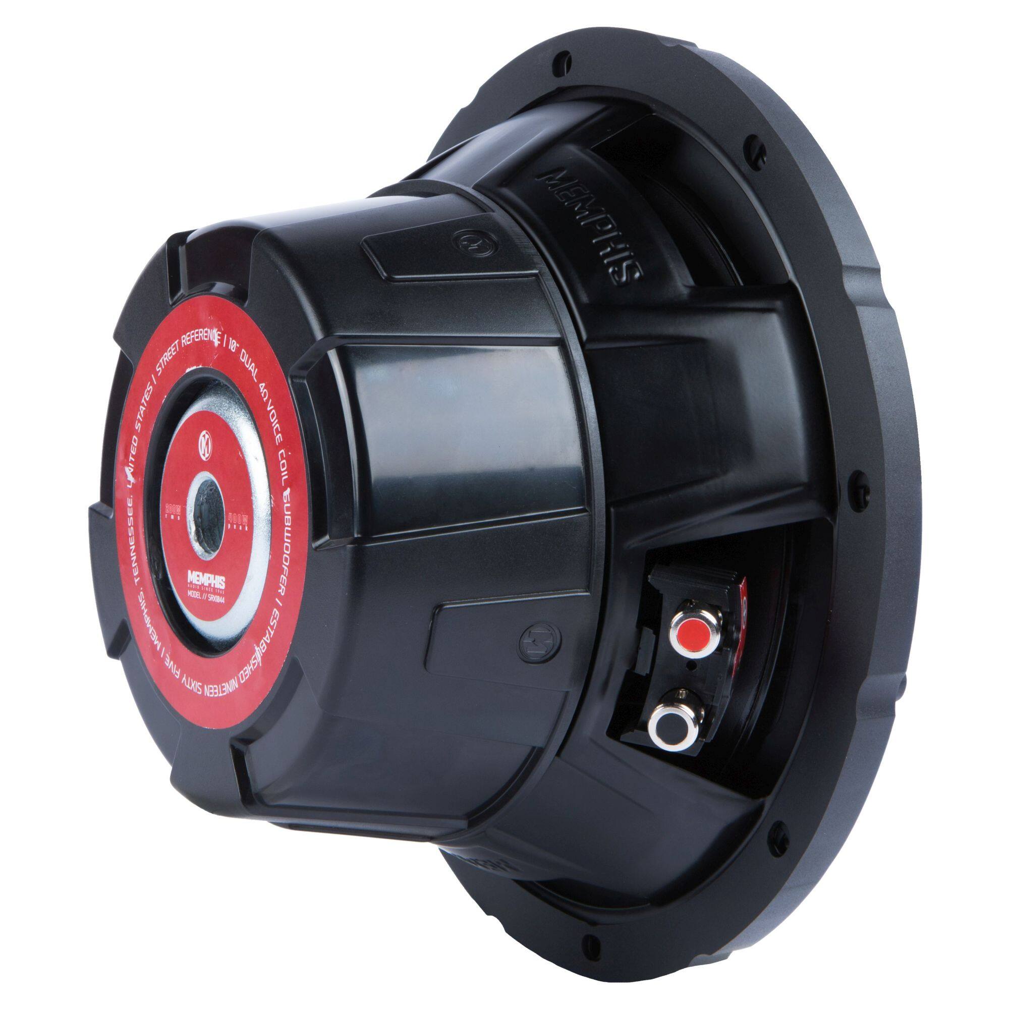 MEMPHIS  
AMERICAN STREET REFERENCE  
10" DUAL VOICE COIL SUB  
400W RMS  
ESTABLISHED 1985  
MEMPHIS, TENNESSEE  
MEMPHIS