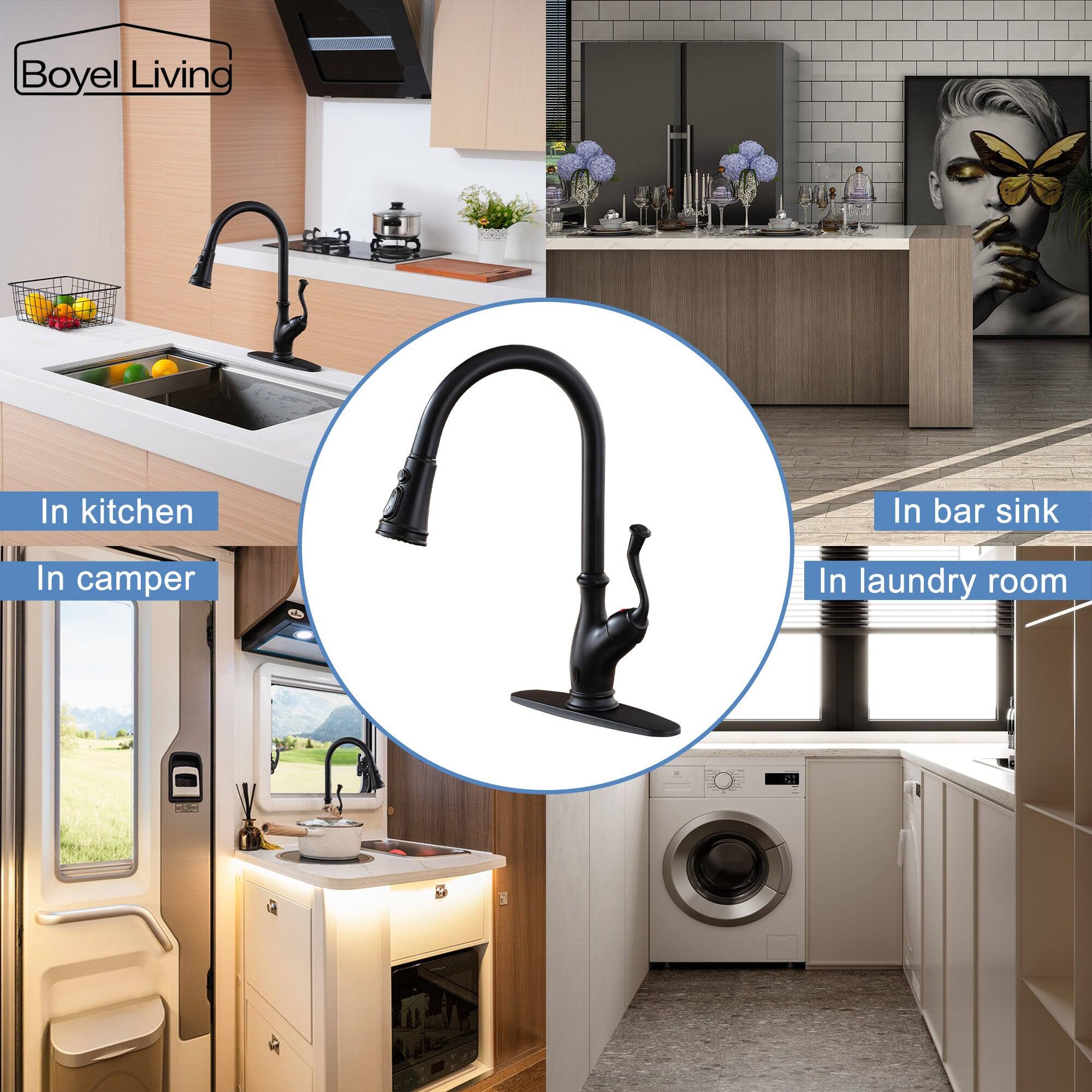 Boyel Living

In kitchen
In bar sink
In camper
In laundry room