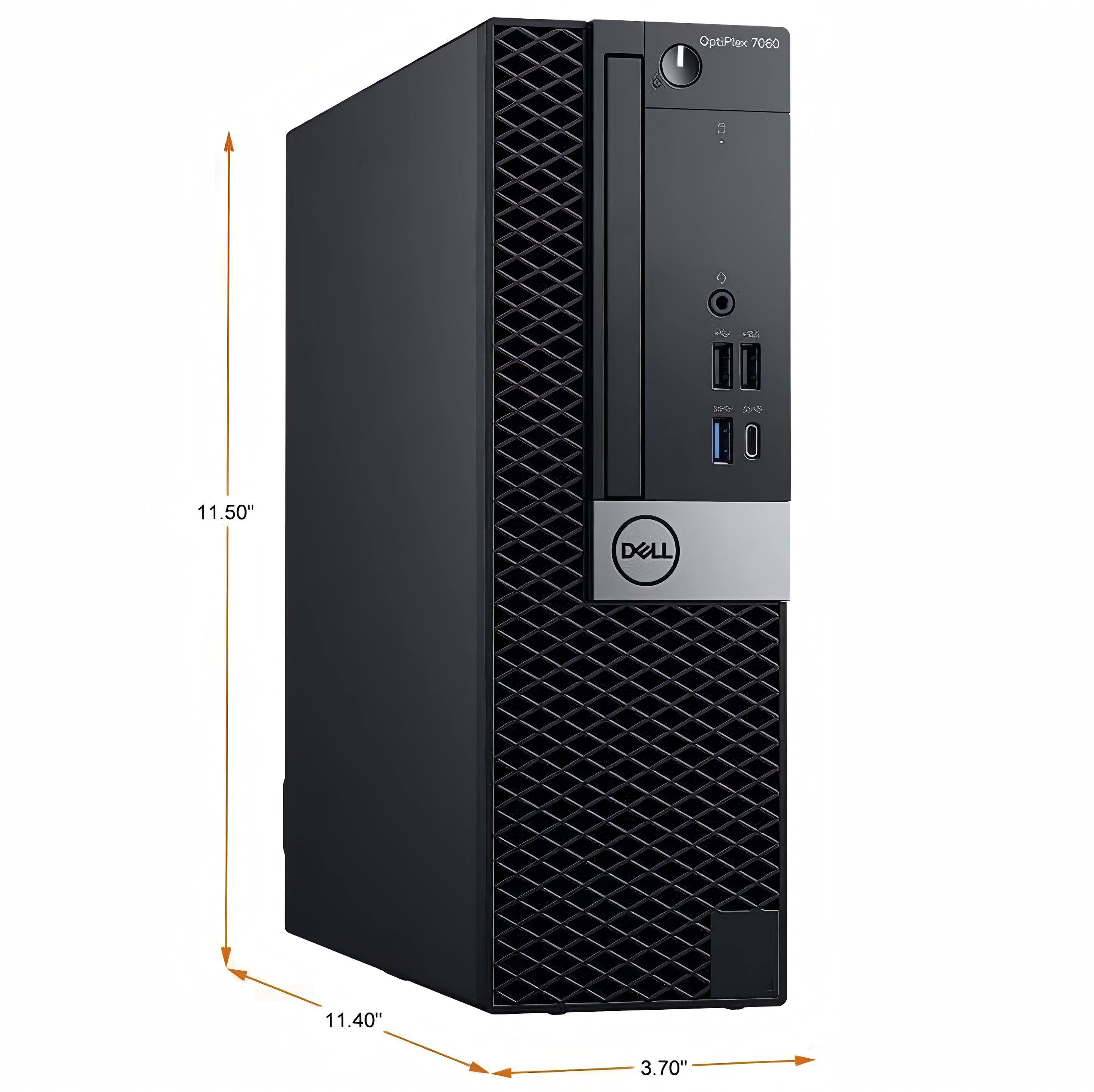 OptiPlex 7060  
11.50"  
11.40"  
3.70"