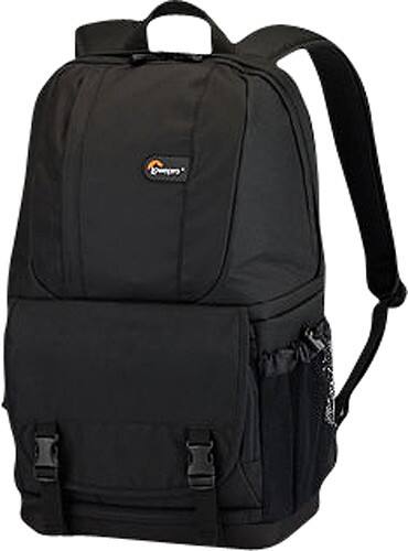 Front Standard. Lowepro - Fastpack Carrying Case (Backpack) for Camera, - Black.