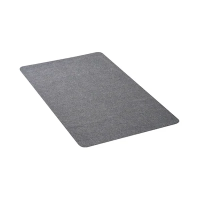 Front. VEVOR - Chair Mat, 55 x 35-inch Office Chair Mat for Hard Floors, Floor Protector for Rolling Chairs, Polyester Surface - Dark gray.