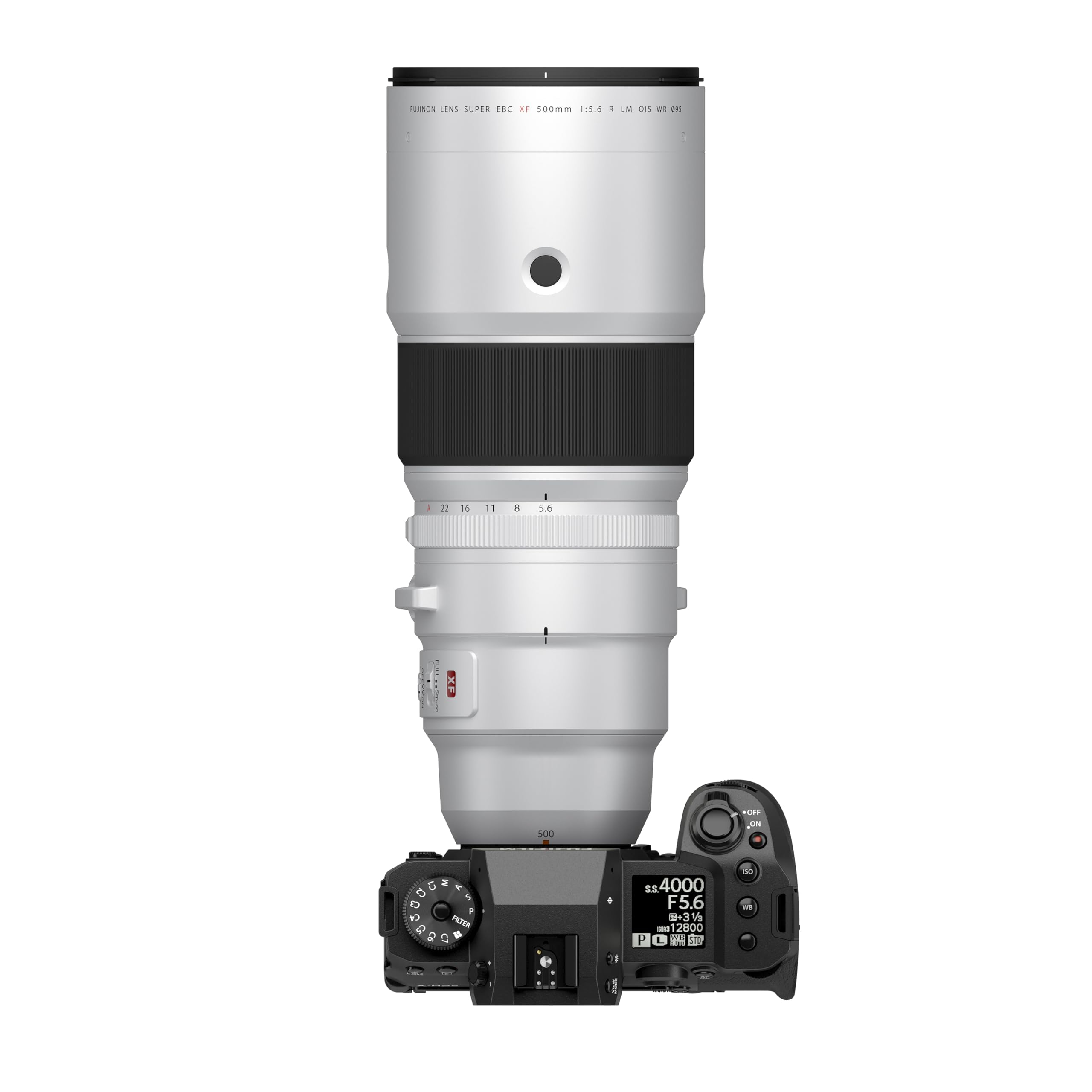 FUJINON LENS SUPER EBC XF 50mm 1:5.6 R LM OIS WR R65  
FUJINON LENS SUPER EBC XF 50mm 1:5.6 R LM OIS WR R65  
50mm 1:5.6  
F4000  
F5.6  
12800