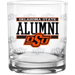 Indigo Falls - Oklahoma State Cowboys 14oz. Repeat Alumni Rocks Glass - Multicolor