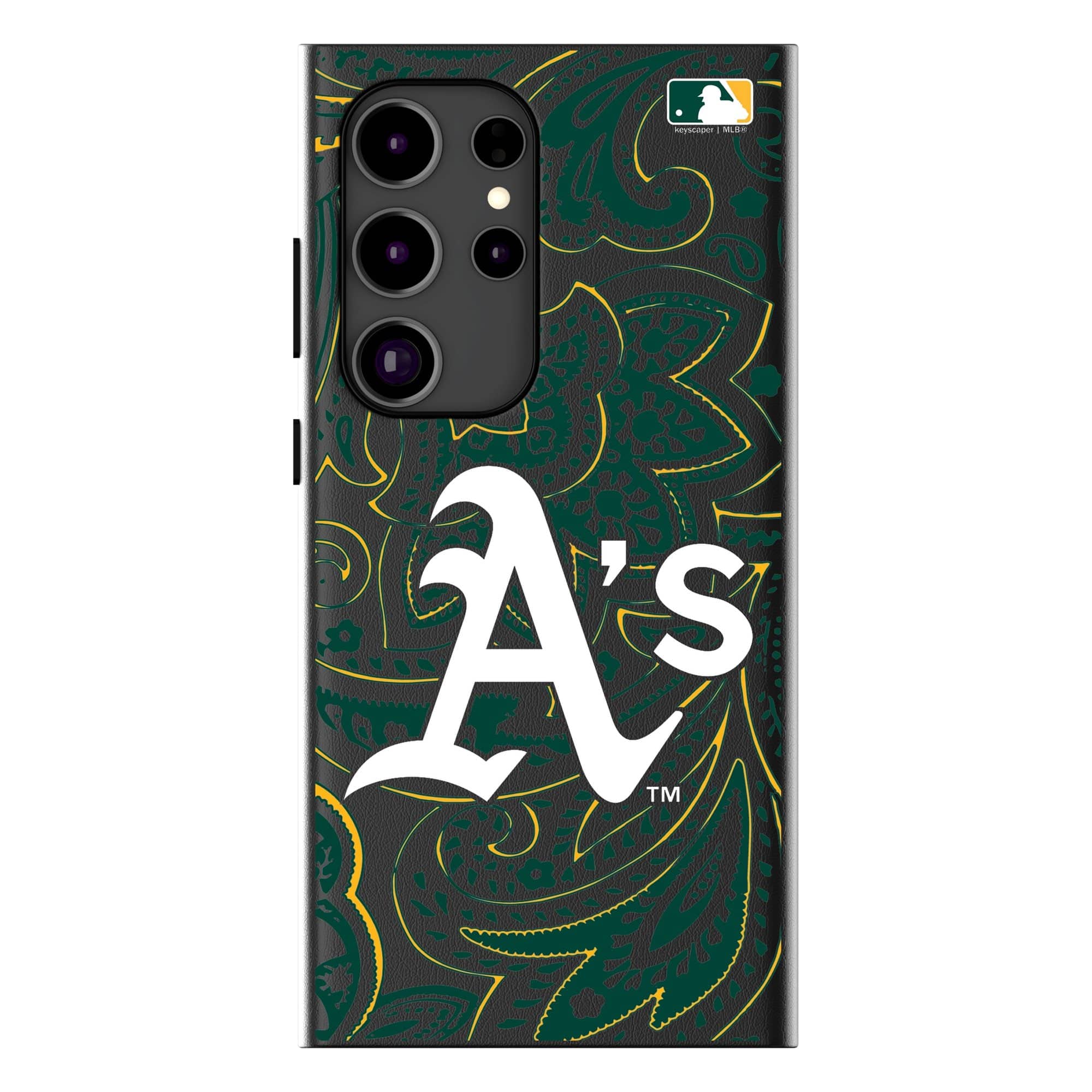 Keyscaper - MLB - Athletics Paisley Galaxy Magnetic Bump Case - S25 Ultra - Black price history on PriceWatchPro