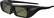 Angle. Sony - 3D Glasses - Black.