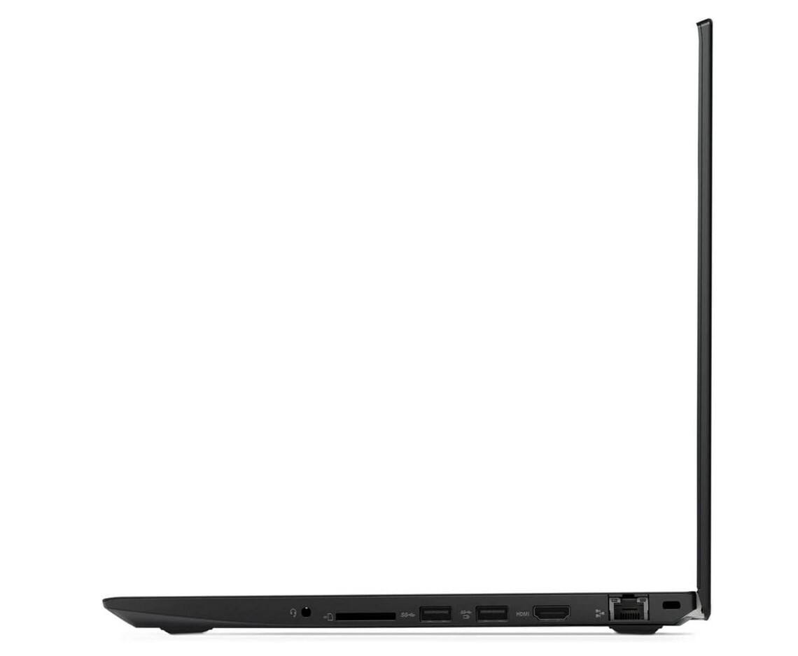 Back. Lenovo - ThinkPad T580 Business Laptop PC | Intel Core i7-8th Gen | 8GB RAM | 256GB NVMe | 15.5 FHD Display | Webcam | Wi Fi /BT. - Black.