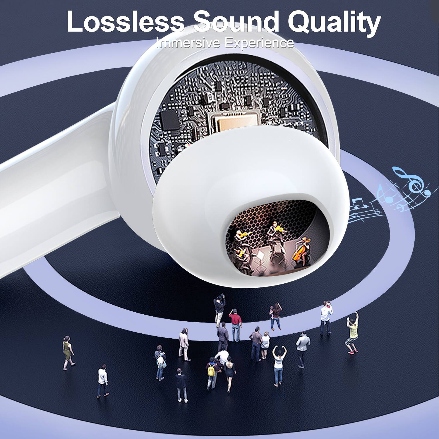 Lossless Sound Quality  
Immersive Experience