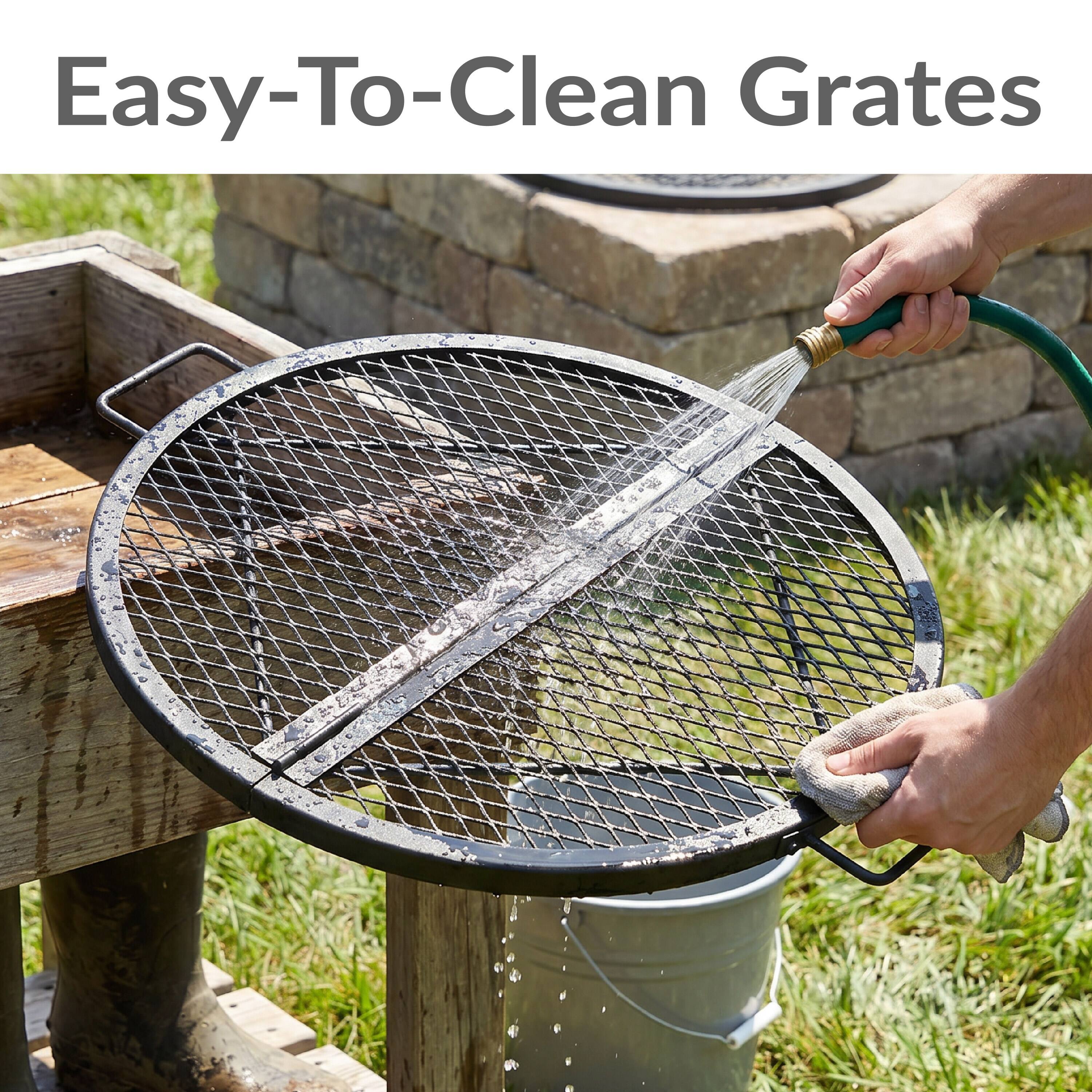 Easy-To-Clean Grates