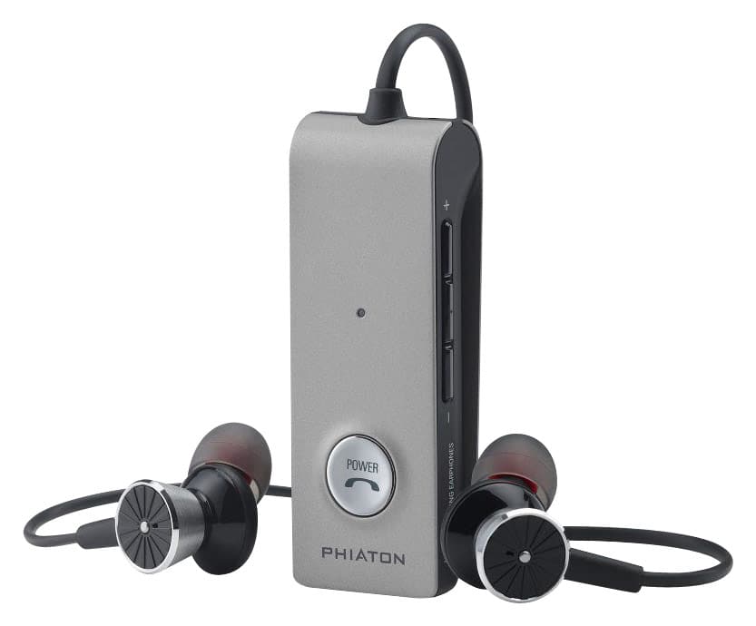 Front. Phiaton - Earbud Headphones - Silver.